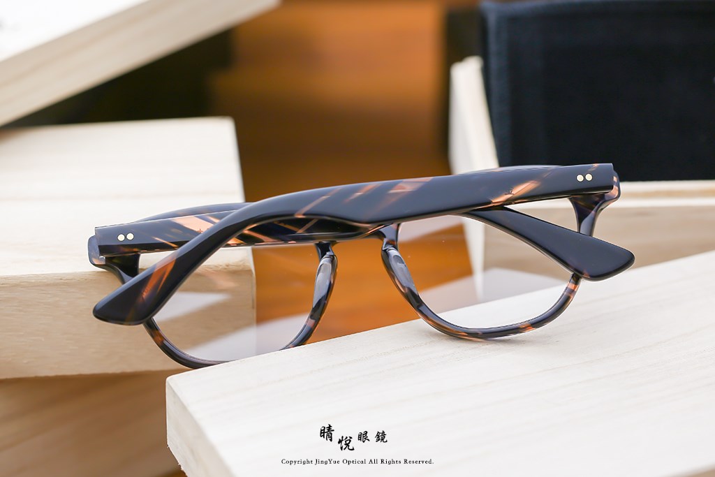 睛悦眼鏡,金子眼鏡,kaneko,手工眼鏡,日本手工眼鏡,賽璐珞,Celluloid,KC70,BLS