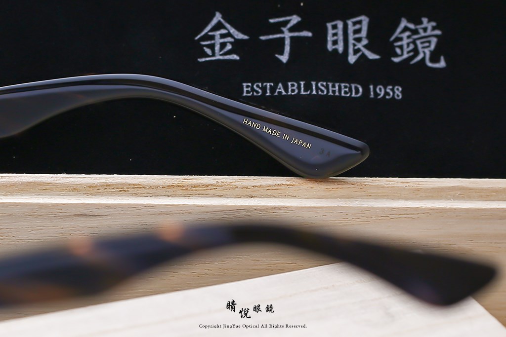 睛悦眼鏡,金子眼鏡,kaneko,手工眼鏡,日本手工眼鏡,賽璐珞,Celluloid,KC70,BLS