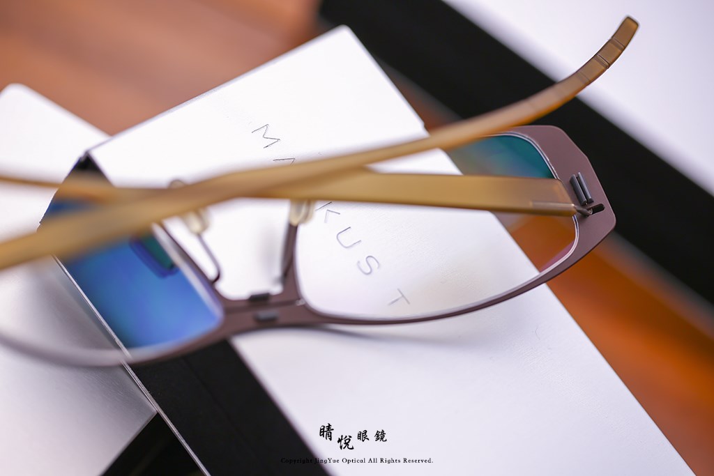 Markus T,手工眼鏡,眼鏡,嘉晏,無框眼鏡,ME2 214,PB DBR	