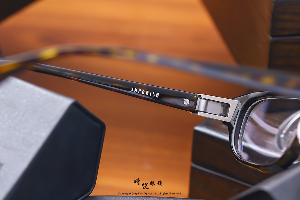 睛悦眼鏡,JAPONISM,日本手工眼鏡,手工眼鏡,眼鏡,JP 010,C2	