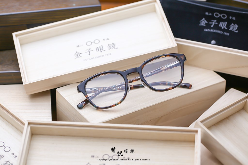 睛悦眼鏡,金子眼鏡,kaneko,手工眼鏡,日本手工眼鏡,賽璐珞,acetate,Celluloid,KA 19,BRGR