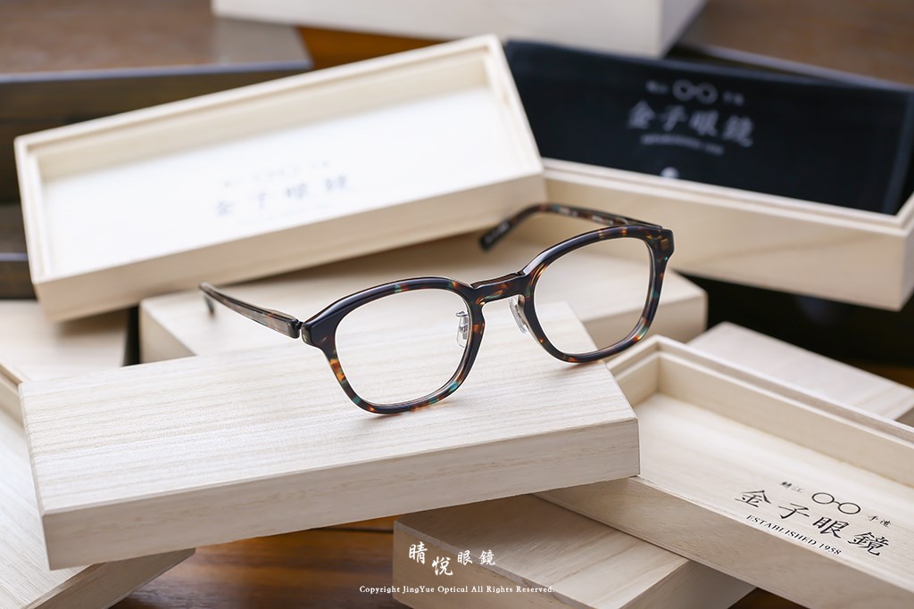 睛悦眼鏡,金子眼鏡,kaneko,手工眼鏡,日本手工眼鏡,賽璐珞,acetate,Celluloid,KA 19,BRGR