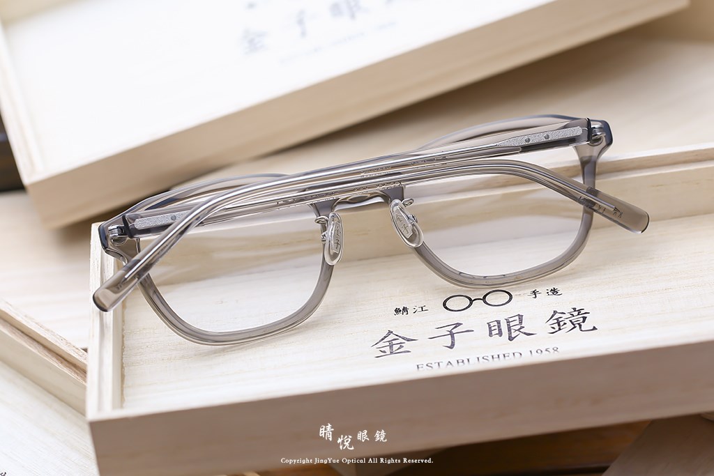 睛悦眼鏡,金子眼鏡,kaneko,手工眼鏡,日本手工眼鏡,賽璐珞,acetate,Celluloid,KA 19 CGY	