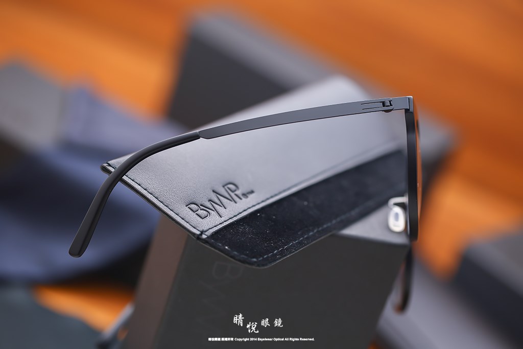 睛悦眼鏡,BYWP,手工眼鏡,德國薄鋼眼鏡,BY16010 MBK MB