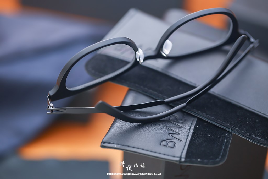 睛悦眼鏡,BYWP,手工眼鏡,德國薄鋼眼鏡,BY16010 MBK MB