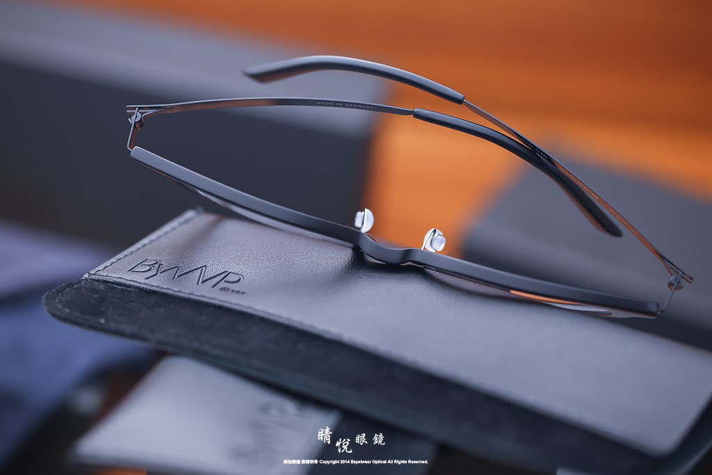 睛悦眼鏡,BYWP,手工眼鏡,德國薄鋼眼鏡,BY16010 MBK MB