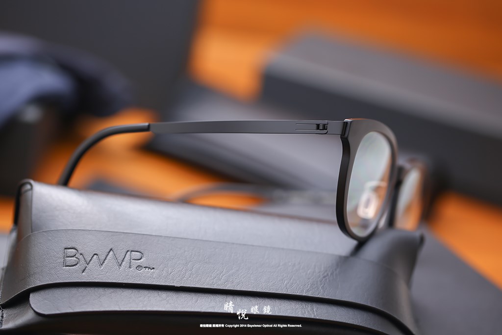睛悦眼鏡,BYWP,手工眼鏡,德國薄鋼眼鏡,BY16010 MBK MB
