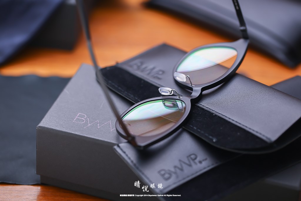 睛悦眼鏡,BYWP,手工眼鏡,德國薄鋼眼鏡,BY16010 MBK MB