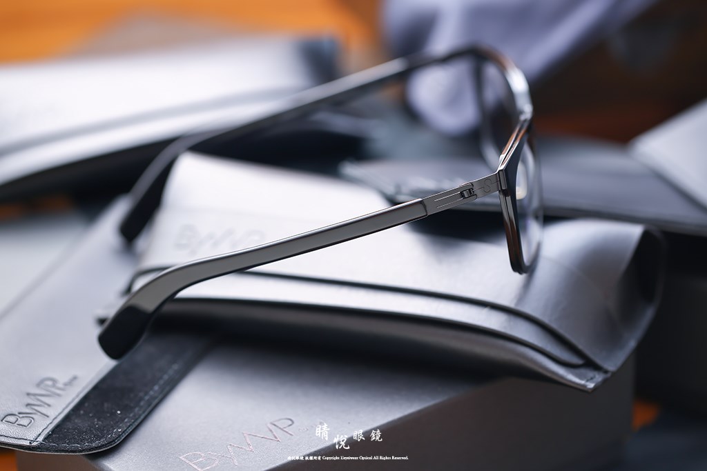 睛悦眼鏡,BYWP,手工眼鏡,德國薄鋼眼鏡,BY 14036 BLK MB