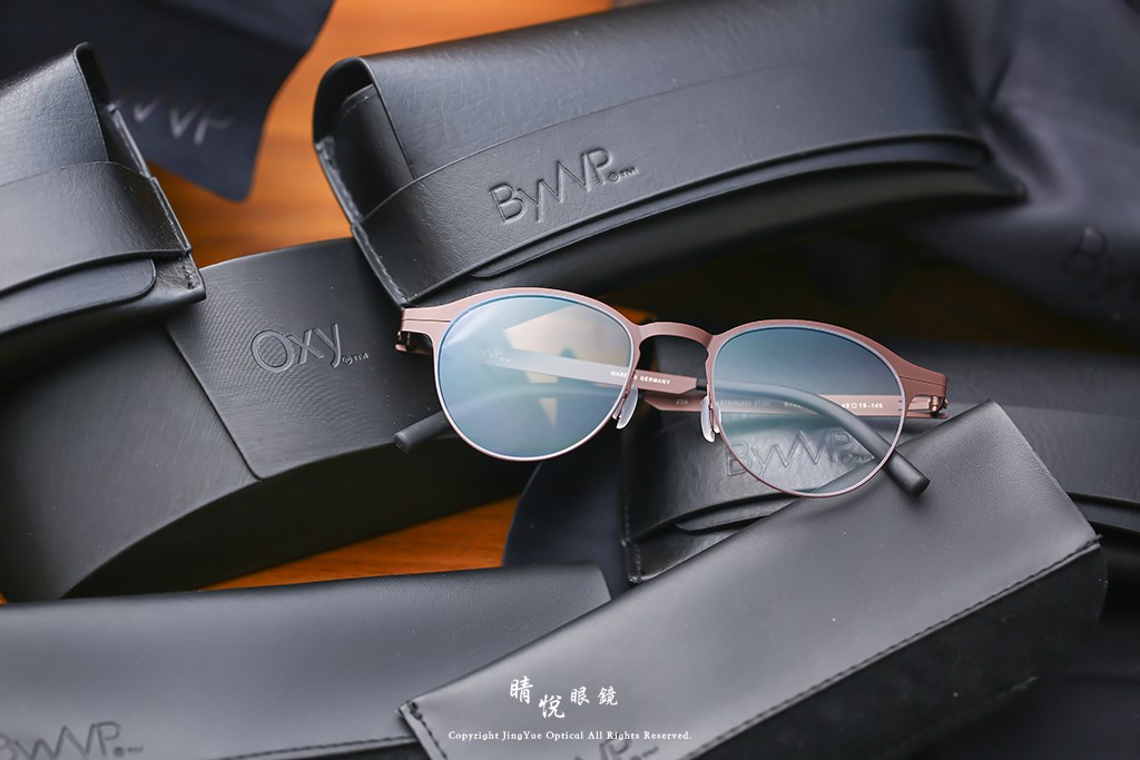 睛悦眼鏡,BYWP,德國薄鋼眼鏡,眼鏡,手工眼鏡,手工框,BYA 22807 MM