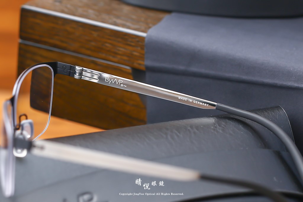睛悦眼鏡,BYWP,德國薄鋼眼鏡,眼鏡,手工眼鏡,手工框,BYA 14715 MB BS