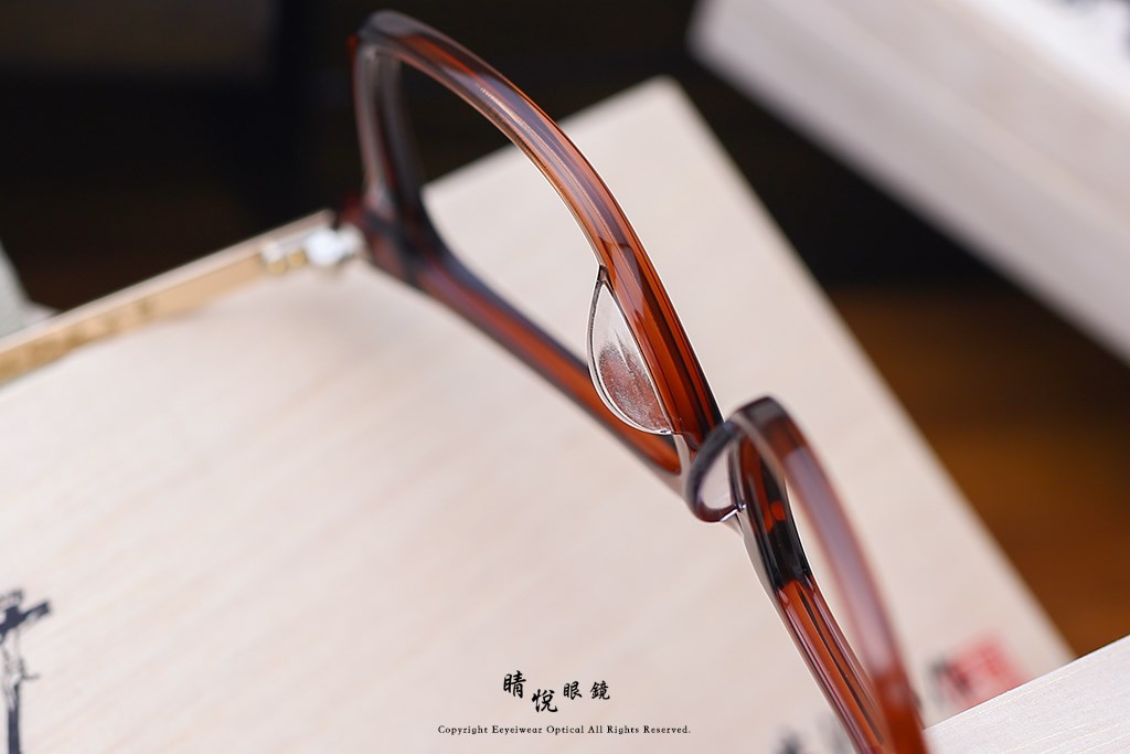 睛悦眼鏡,角矢甚治郎,手工眼鏡,日本手工眼鏡,賽璐珞,Celluloid,城之章 南蠻傳來 Xavier C2