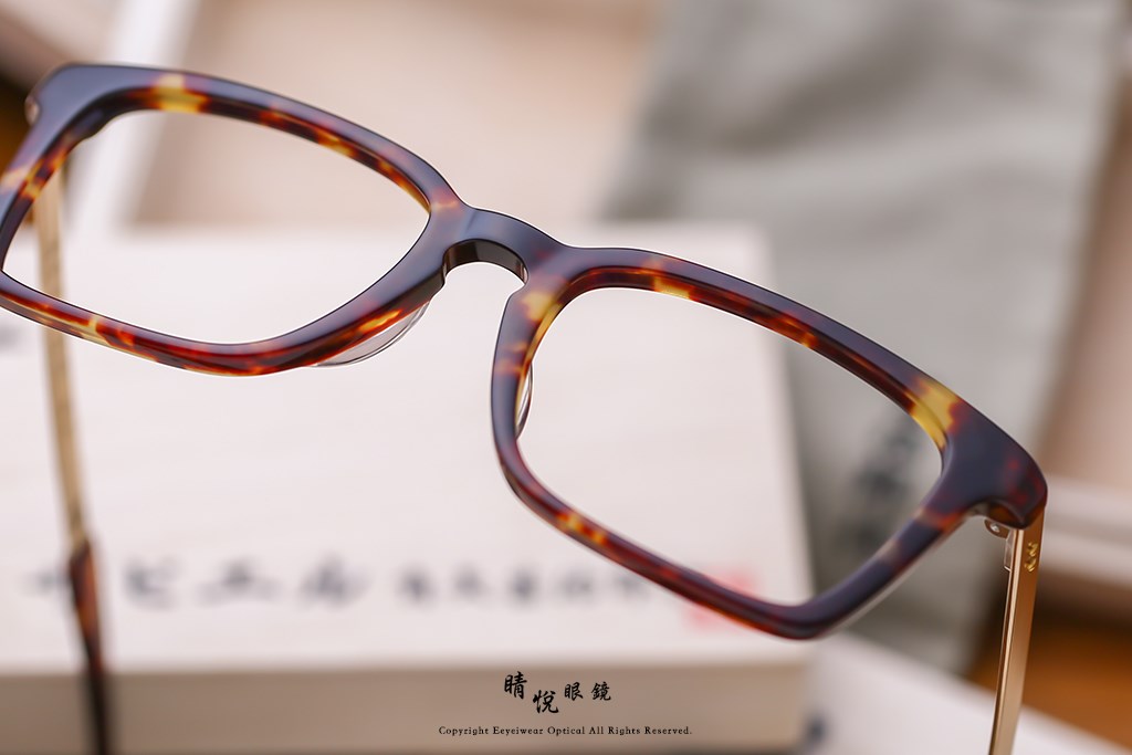 睛悦眼鏡,角矢甚治郎,手工眼鏡,日本手工眼鏡,賽璐珞,Celluloid,城之章 南蠻傳來 Xavier C13