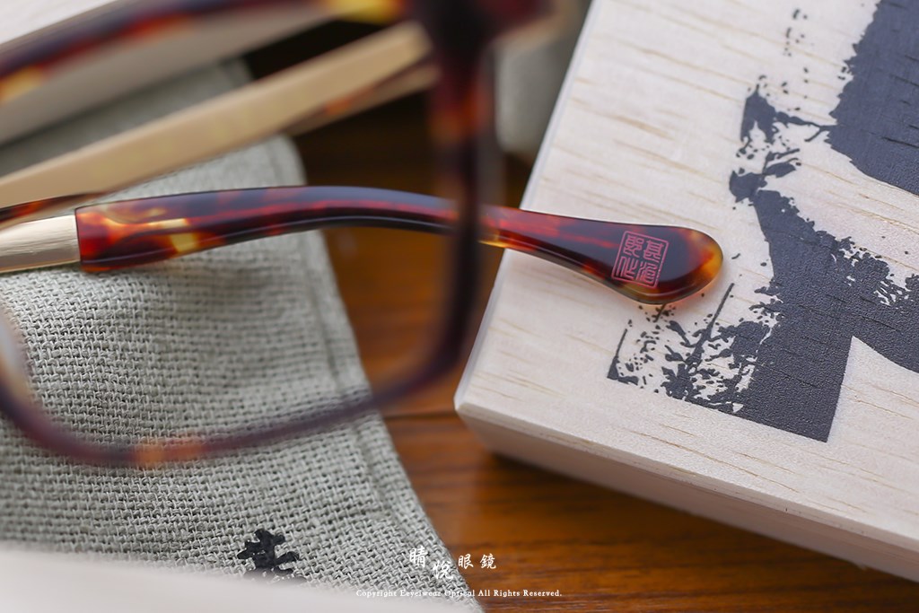 睛悦眼鏡,角矢甚治郎,手工眼鏡,日本手工眼鏡,賽璐珞,Celluloid,城之章 南蠻傳來 Xavier C13