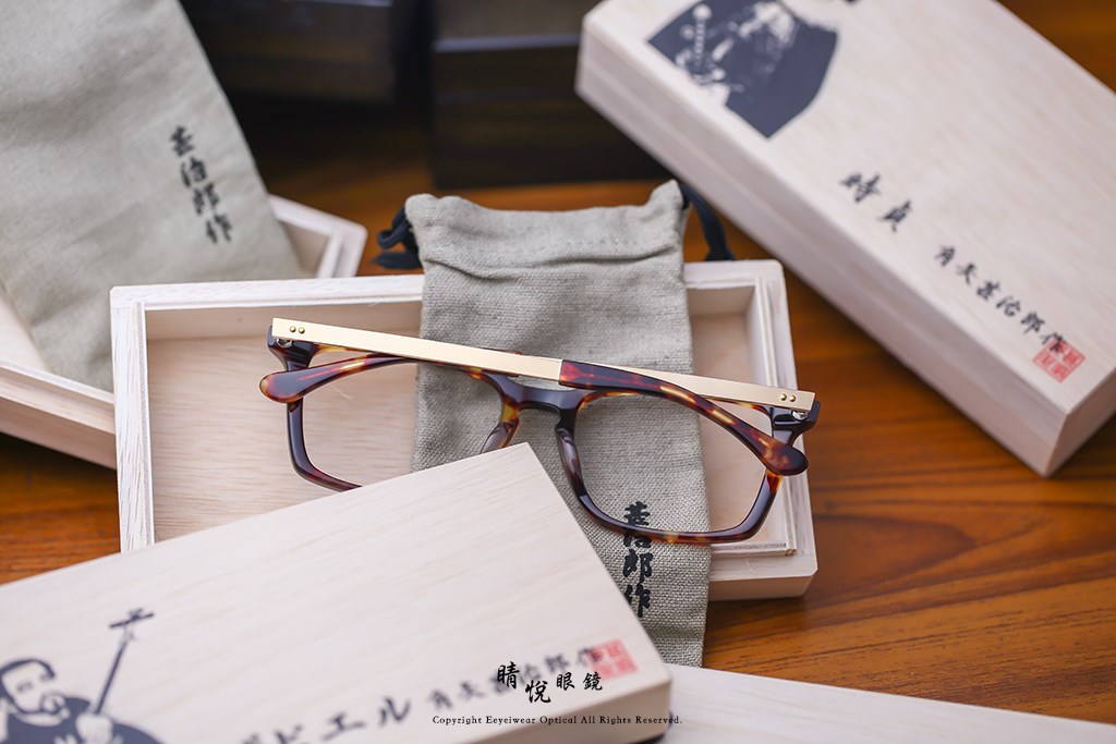 睛悦眼鏡,角矢甚治郎,手工眼鏡,日本手工眼鏡,賽璐珞,Celluloid,城之章 南蠻傳來 Xavier C13