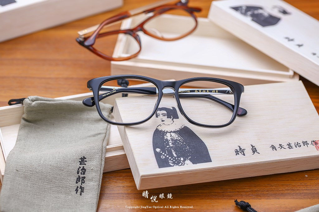 睛悦眼鏡,角矢甚治郎,手工眼鏡,日本手工眼鏡,賽璐珞,Celluloid,城之章 南蠻傳來 時貞 天草四郎 C1 BKW