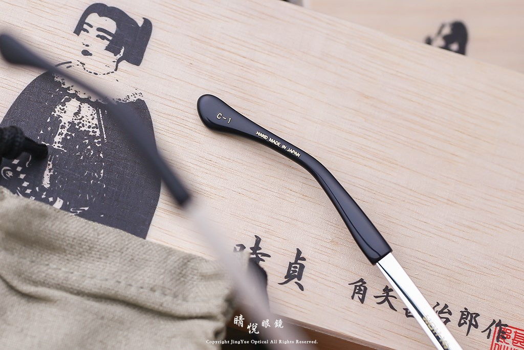睛悦眼鏡,角矢甚治郎,手工眼鏡,日本手工眼鏡,賽璐珞,Celluloid,城之章 南蠻傳來 時貞 天草四郎 C1 BKW