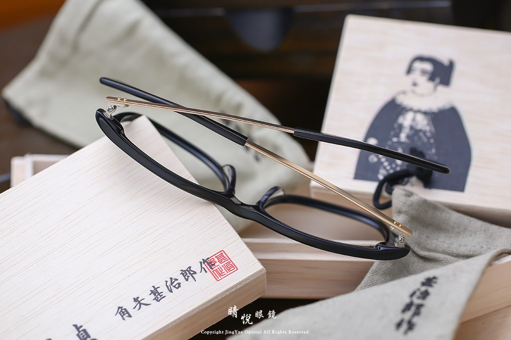 睛悦眼鏡,角矢甚治郎,手工眼鏡,日本手工眼鏡,賽璐珞,Celluloid,城之章 南蠻傳來 時貞 天草四郎 C1 BKG