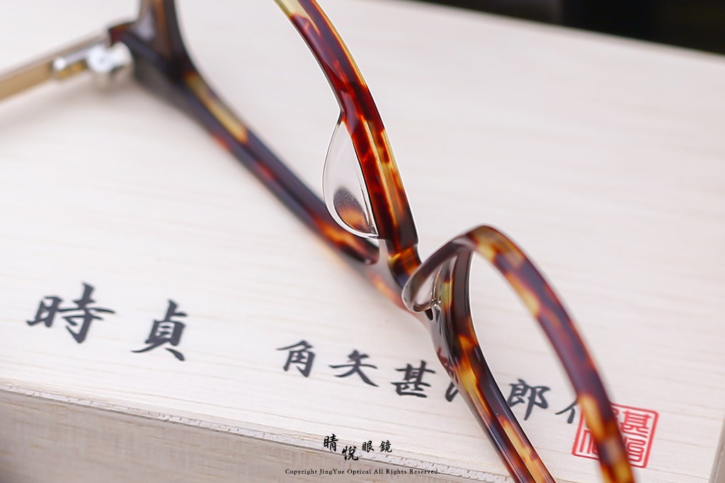 睛悦眼鏡,角矢甚治郎,手工眼鏡,日本手工眼鏡,賽璐珞,Celluloid,城之章 南蠻傳來 時貞 天草四郎 C13