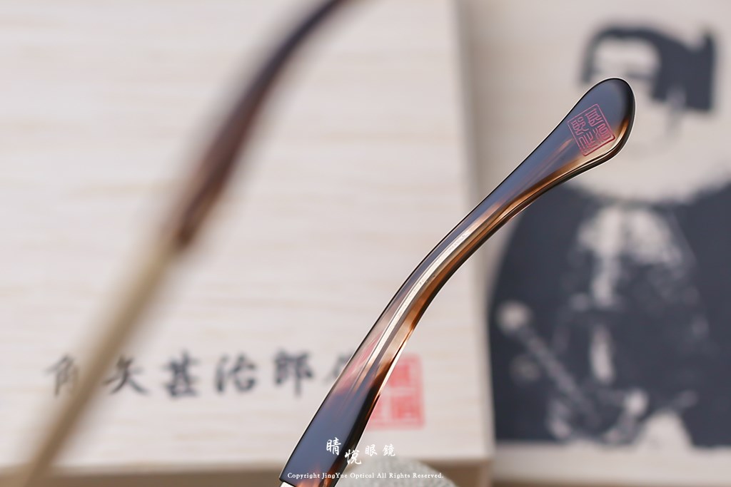 睛悦眼鏡,角矢甚治郎,手工眼鏡,日本手工眼鏡,賽璐珞,Celluloid,城之章 南蠻傳來 Frois C3 