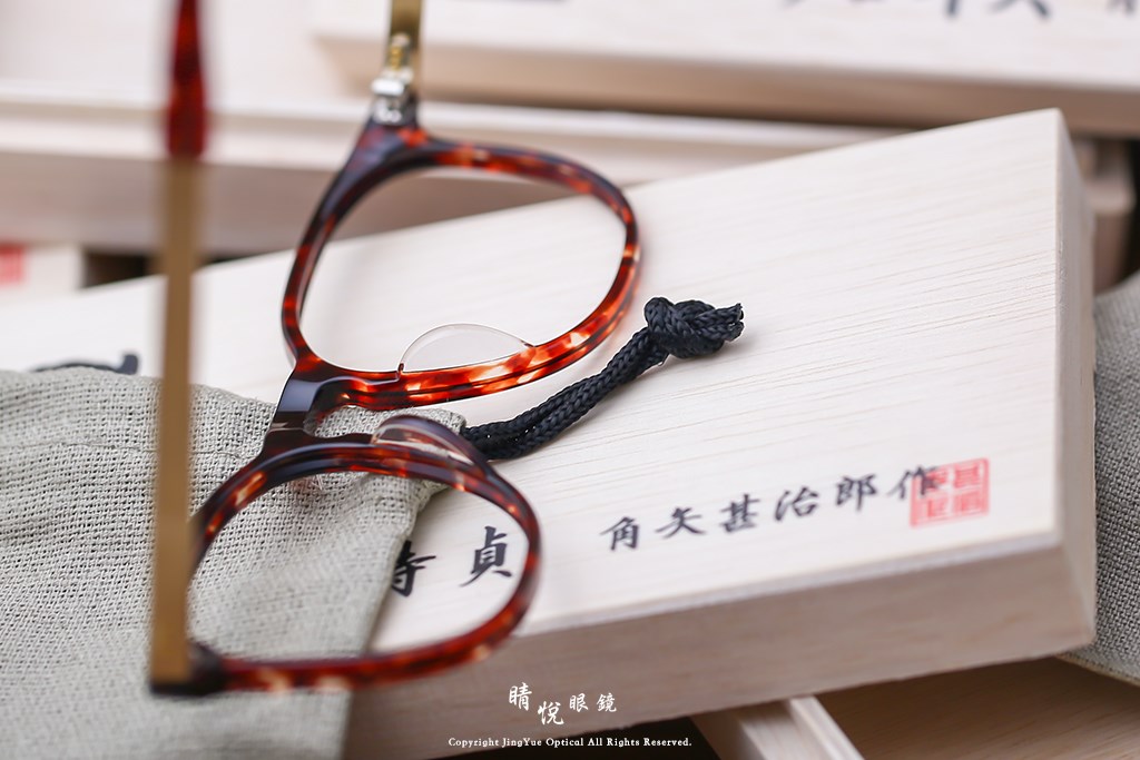 睛悦眼鏡,角矢甚治郎,手工眼鏡,日本手工眼鏡,賽璐珞,Celluloid,城之章 南蠻傳來 Frois RD