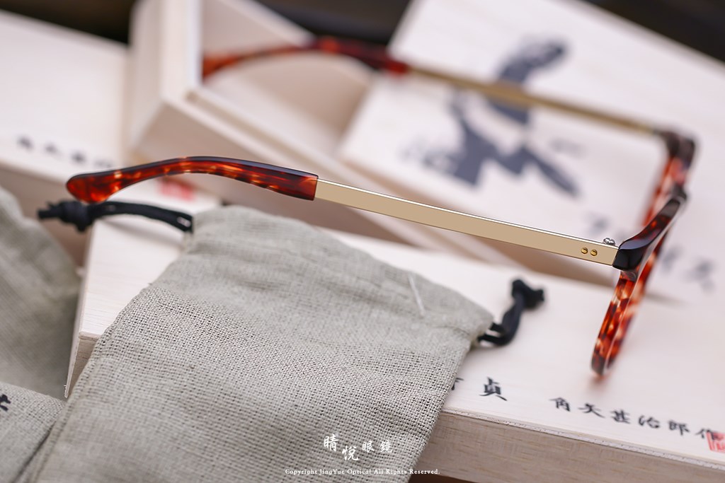 睛悦眼鏡,角矢甚治郎,手工眼鏡,日本手工眼鏡,賽璐珞,Celluloid,城之章 南蠻傳來 Frois RD