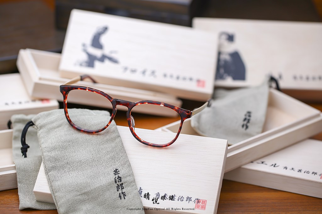 睛悦眼鏡,角矢甚治郎,手工眼鏡,日本手工眼鏡,賽璐珞,Celluloid,城之章 南蠻傳來 Frois RD
