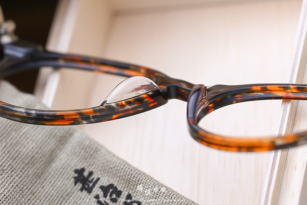 睛悦眼鏡,角矢甚治郎,手工眼鏡,日本手工眼鏡,賽璐珞,Celluloid,江戶限定 源內 C6