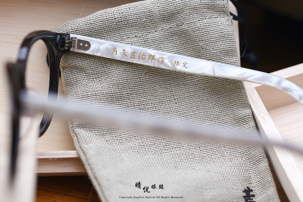 睛悦眼鏡,角矢甚治郎,手工眼鏡,日本手工眼鏡,賽璐珞,Celluloid,關ケ源 東の家康 BKW
