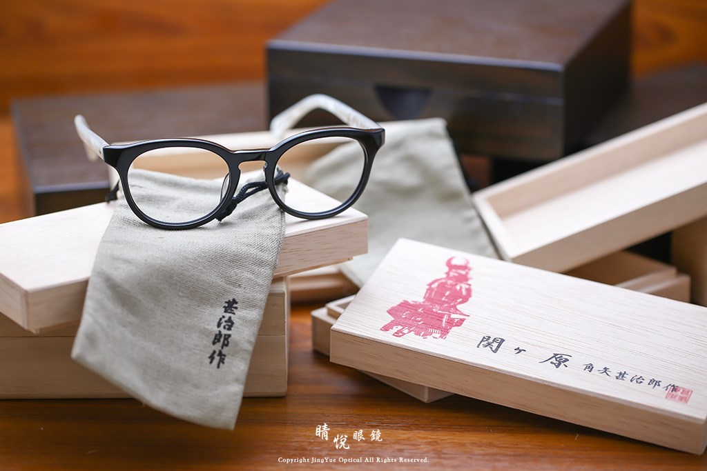 睛悦眼鏡,角矢甚治郎,手工眼鏡,日本手工眼鏡,賽璐珞,Celluloid,關ケ源 東の家康 BKW
