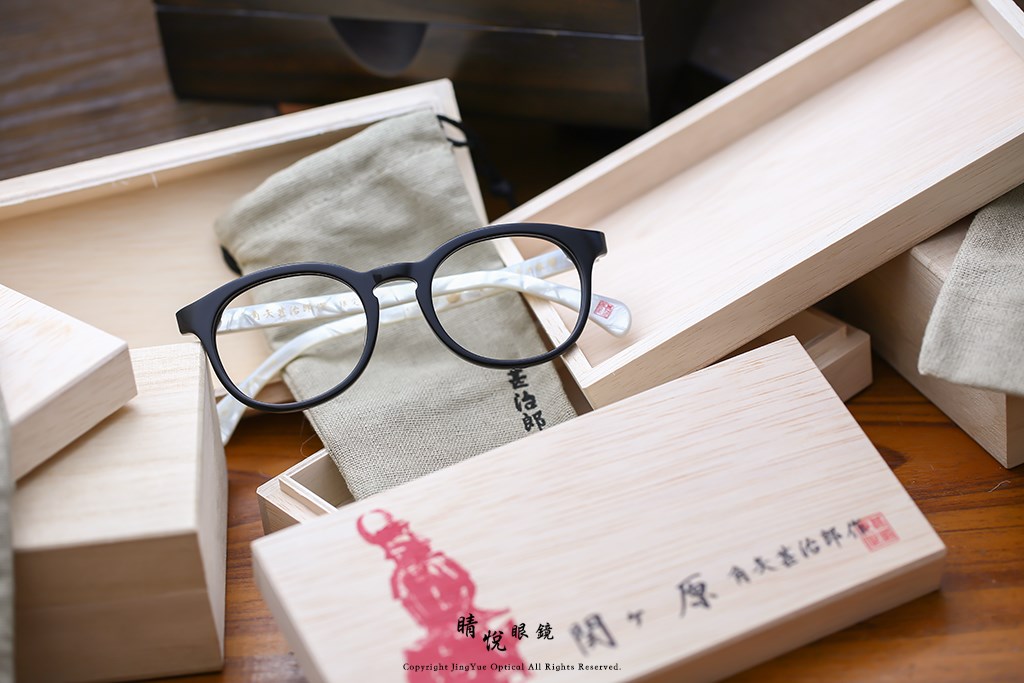 睛悦眼鏡,角矢甚治郎,手工眼鏡,日本手工眼鏡,賽璐珞,Celluloid,關ケ源 東の家康 BKW