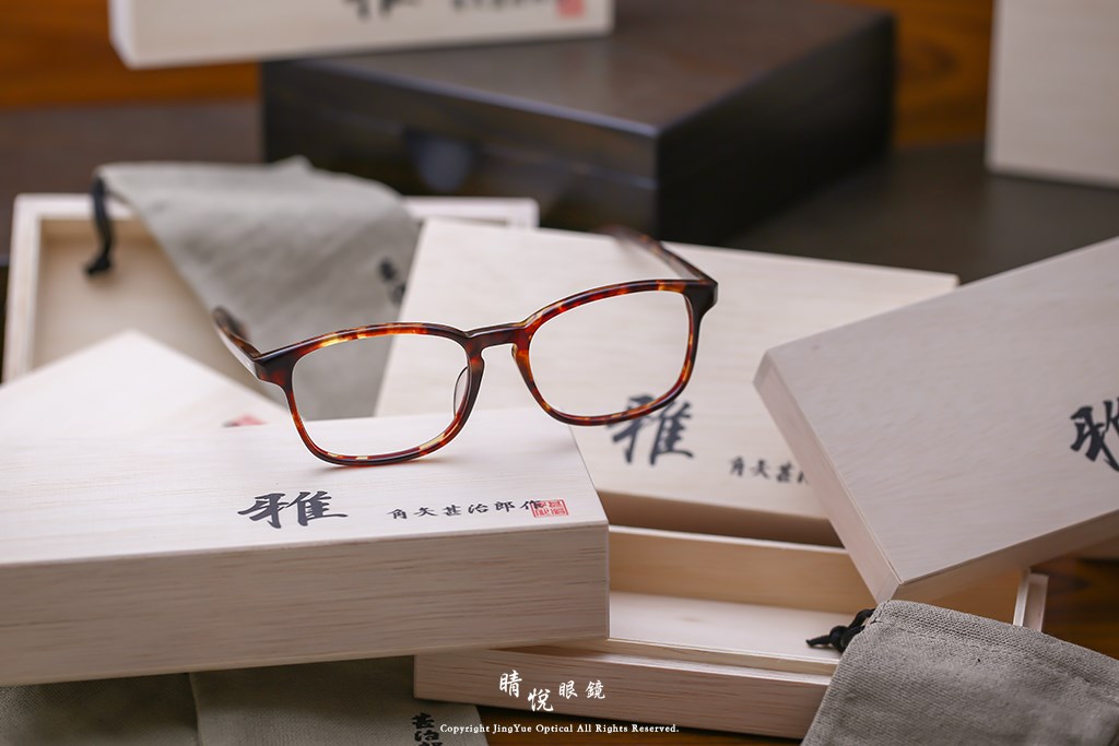 睛悦眼鏡,角矢甚治郎,手工眼鏡,日本手工眼鏡,賽璐珞,Celluloid,雅 諭吉 C13