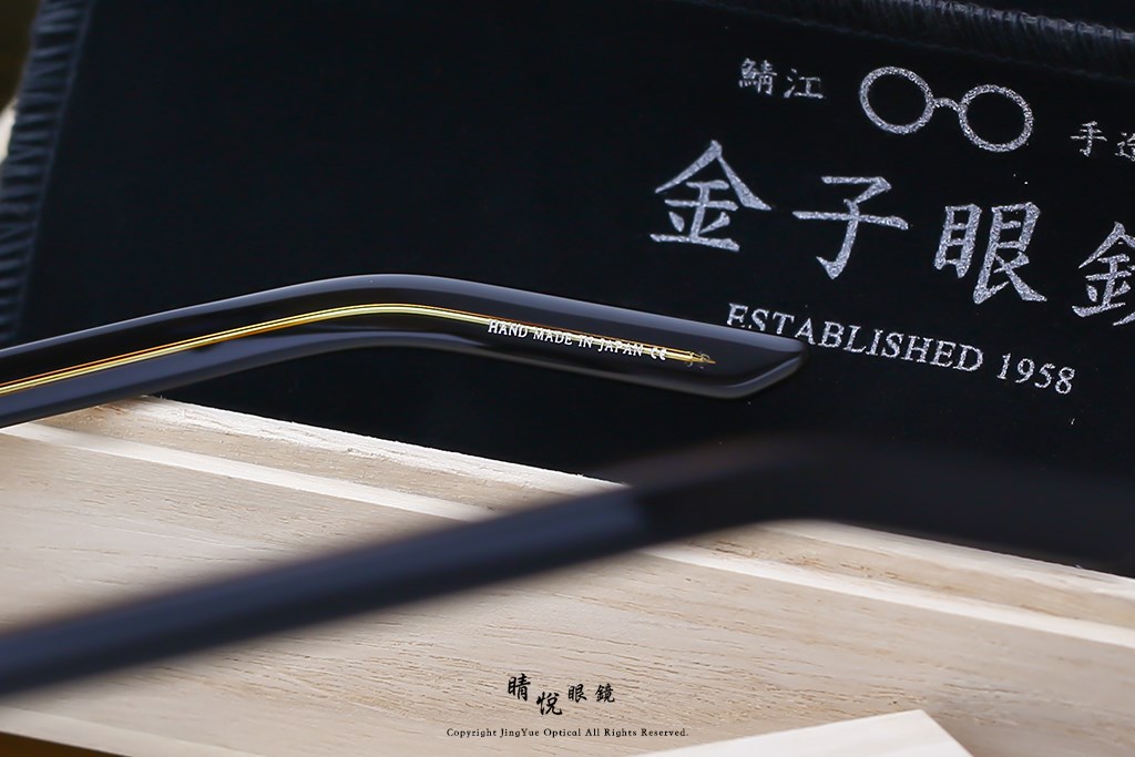 睛悦眼鏡,金子眼鏡,kaneko,手工眼鏡,日本手工眼鏡,賽璐珞,acetate,Celluloid,KA 78 BKBR