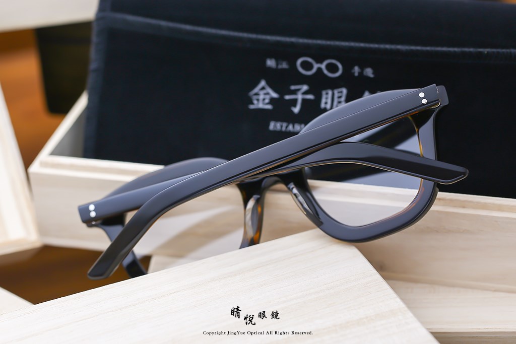 睛悦眼鏡,金子眼鏡,kaneko,手工眼鏡,日本手工眼鏡,賽璐珞,acetate,Celluloid,KA 78 BKBR