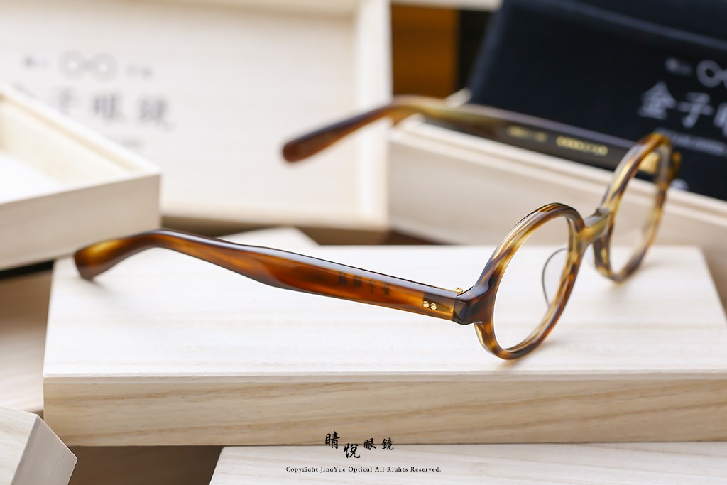 睛悦眼鏡,金子眼鏡,kaneko,手工眼鏡,日本手工眼鏡,賽璐珞,Celluloid,KC 10 YLS