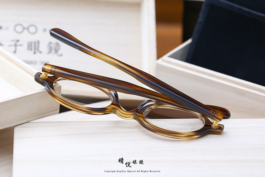 睛悦眼鏡,金子眼鏡,kaneko,手工眼鏡,日本手工眼鏡,賽璐珞,Celluloid,KC 10 YLS