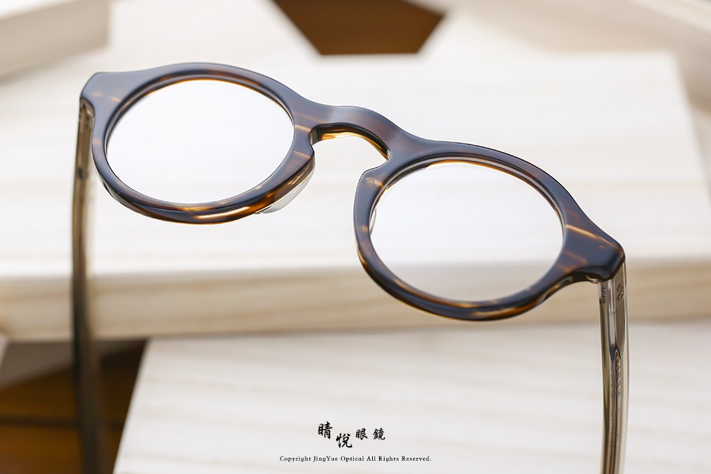 睛悦眼鏡,金子眼鏡,kaneko,手工眼鏡,日本手工眼鏡,賽璐珞,acetate,Celluloid,KA 76 BRS