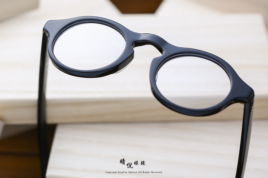 睛悦眼鏡,金子眼鏡,kaneko,手工眼鏡,日本手工眼鏡,賽璐珞,acetate,Celluloid,KA 76 BK