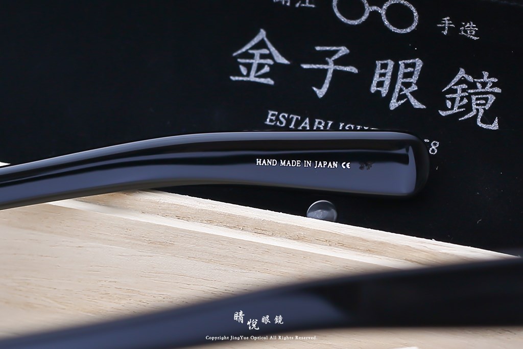睛悦眼鏡,金子眼鏡,kaneko,手工眼鏡,日本手工眼鏡,賽璐珞,acetate,Celluloid,KA 76 BK