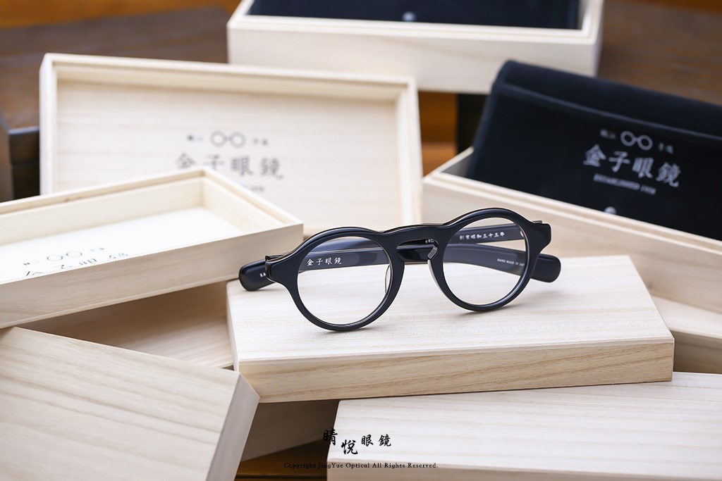 睛悦眼鏡,金子眼鏡,kaneko,手工眼鏡,日本手工眼鏡,賽璐珞,acetate,Celluloid,KA 76 BK
