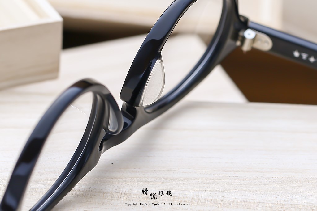 睛悦眼鏡,金子眼鏡,kaneko,手工眼鏡,日本手工眼鏡,賽璐珞,acetate,Celluloid,KA 76 BK