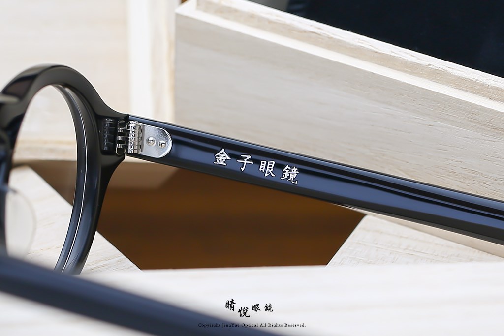 睛悦眼鏡,金子眼鏡,kaneko,手工眼鏡,日本手工眼鏡,賽璐珞,acetate,Celluloid,KA 76 BK