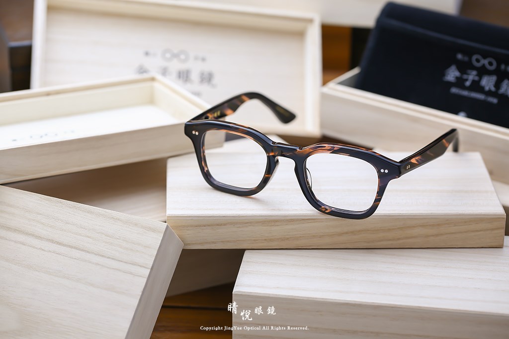 睛悦眼鏡,金子眼鏡,kaneko,手工眼鏡,日本手工眼鏡,賽璐珞,Celluloid,KC 98 BLS