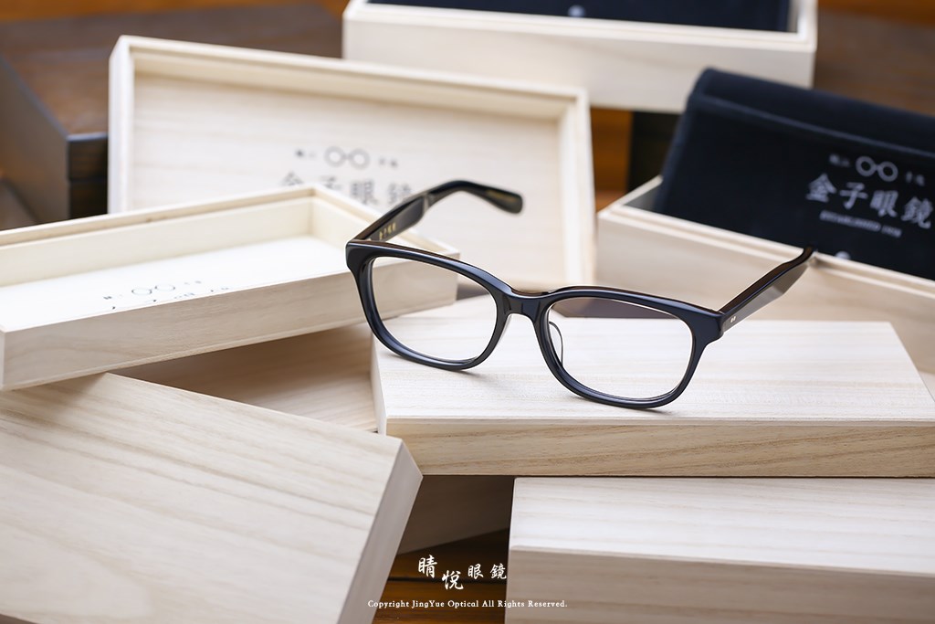 睛悦眼鏡,金子眼鏡,kaneko,手工眼鏡,日本手工眼鏡,賽璐珞,Celluloid,KC 81 BK