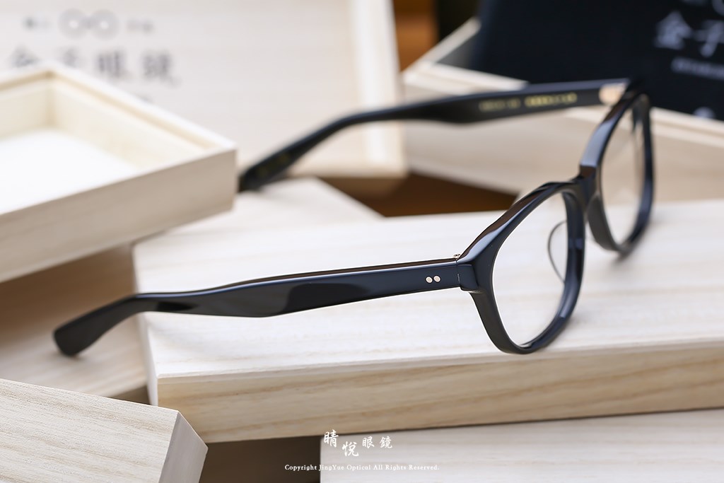 睛悦眼鏡,金子眼鏡,kaneko,手工眼鏡,日本手工眼鏡,賽璐珞,Celluloid,KC 81 BK