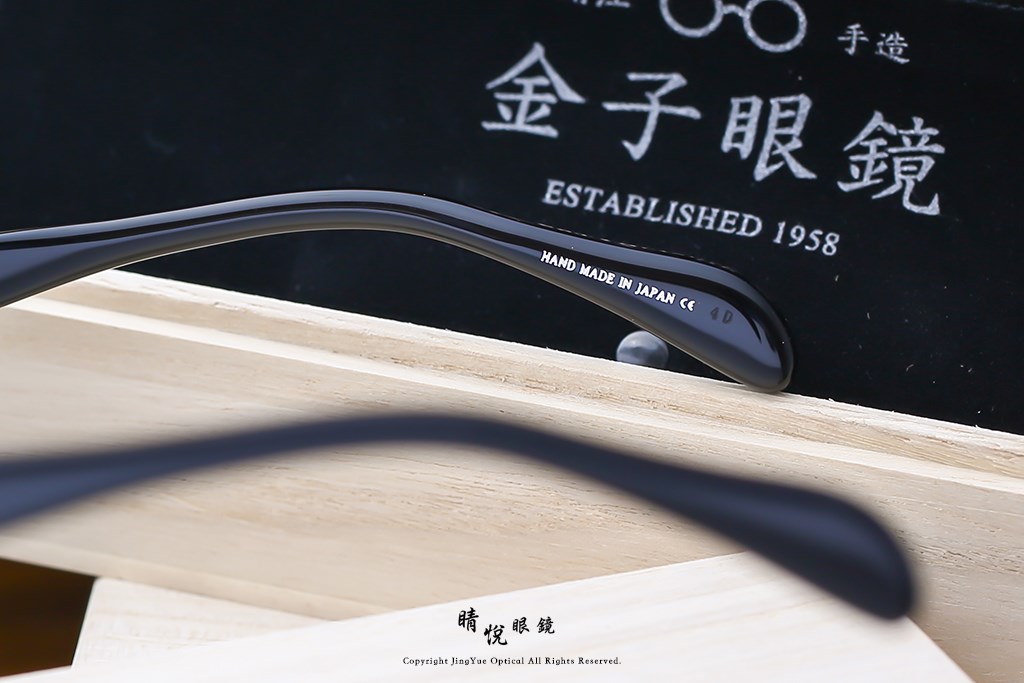 睛悦眼鏡,金子眼鏡,kaneko,手工眼鏡,日本手工眼鏡,賽璐珞,acetate,Celluloid,KA 56 BK