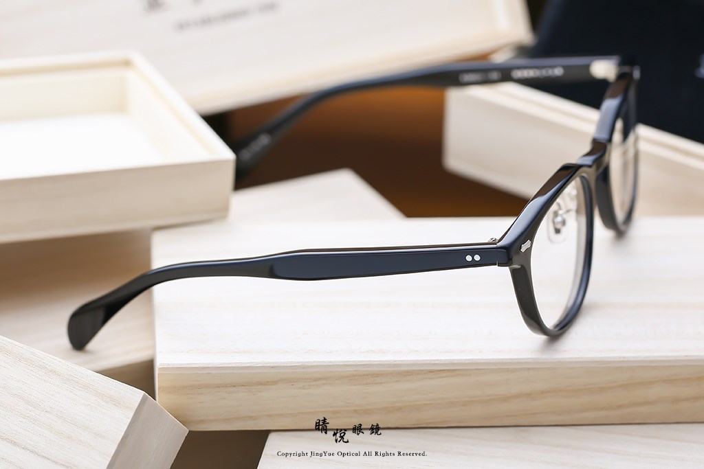 睛悦眼鏡,金子眼鏡,kaneko,手工眼鏡,日本手工眼鏡,賽璐珞,acetate,Celluloid,KA 56 BK