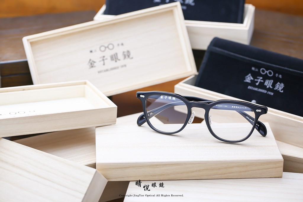 睛悦眼鏡,金子眼鏡,kaneko,手工眼鏡,日本手工眼鏡,賽璐珞,acetate,Celluloid,KA 56 BK