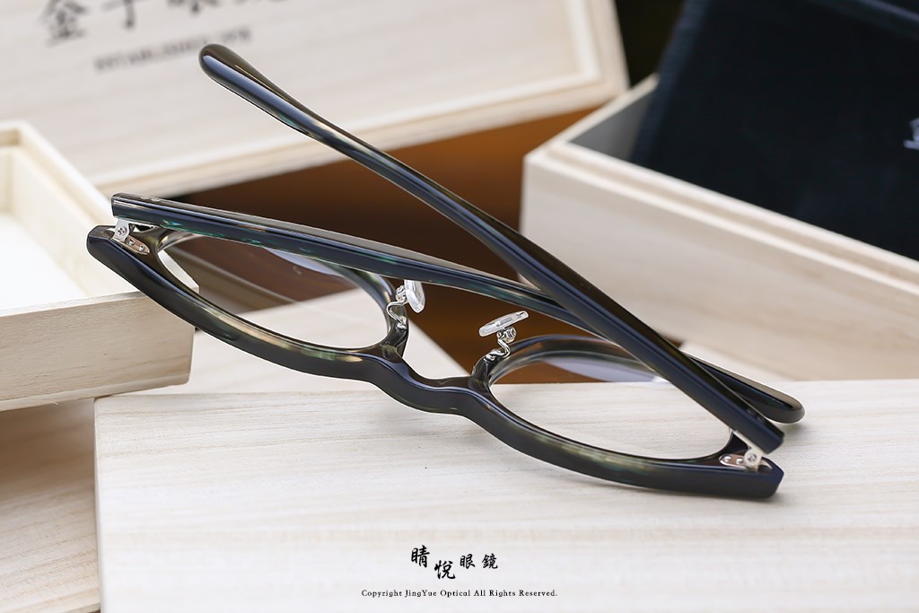 睛悦眼鏡,金子眼鏡,kaneko,手工眼鏡,日本手工眼鏡,賽璐珞,acetate,Celluloid,KA 56 GRS