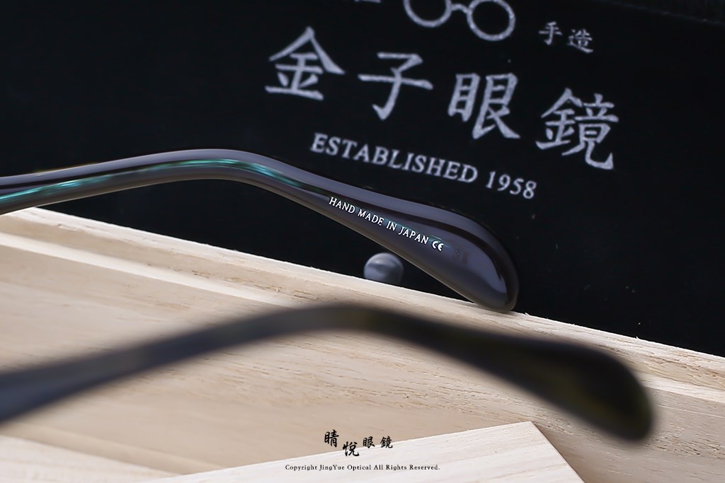 睛悦眼鏡,金子眼鏡,kaneko,手工眼鏡,日本手工眼鏡,賽璐珞,acetate,Celluloid,KA 56 GRS